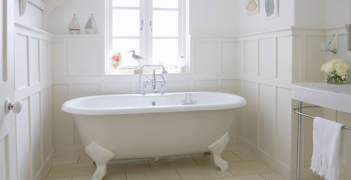 Bathroom in a modern house